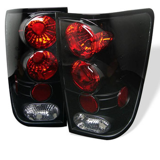 Spyder® - Driver and Passenger Side Black/Red Euro Tail Lights