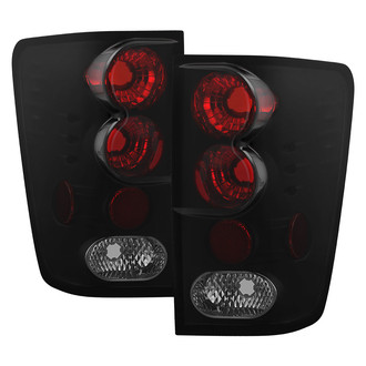 Spyder® - Driver and Passenger Side Black Red/Smoke Euro Tail Lights