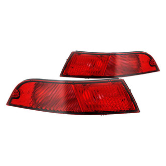 Spyder® - Driver and Passenger Side Chrome Factory Style Tail Lights