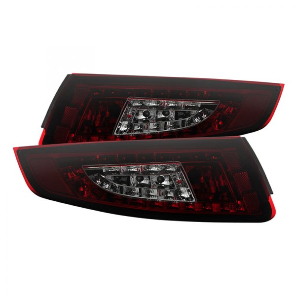 Spyder® - Chrome Red/Smoke LED Tail Lights, Porsche 911 Series