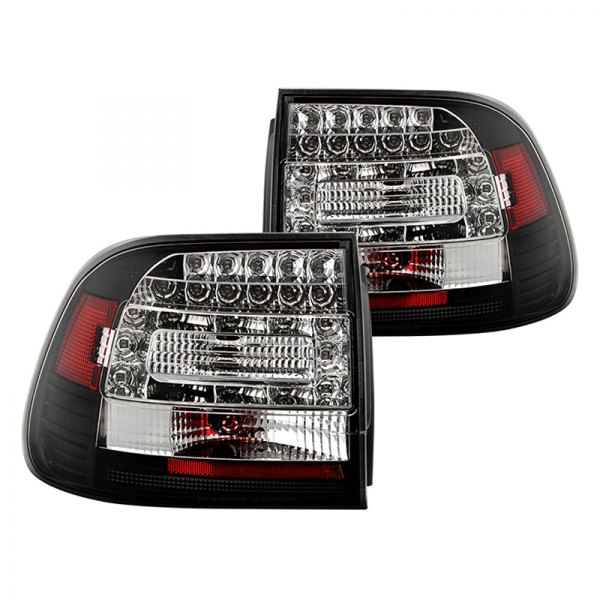 Spyder® - Black LED Tail Lights, Porsche Cayenne