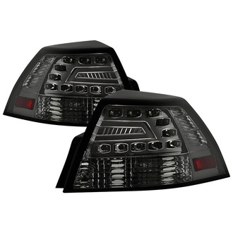 Spyder® - Driver and Passenger Side Chrome/Smoke LED Tail Lights