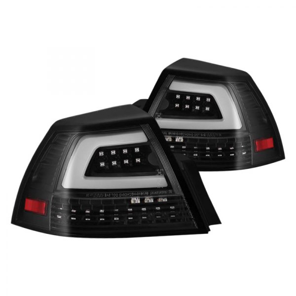 Spyder® - Black Fiber Optic LED Tail Lights, Pontiac G8