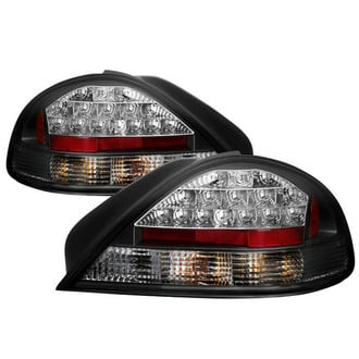 Spyder® - Driver and Passenger Side Black LED Tail Lights