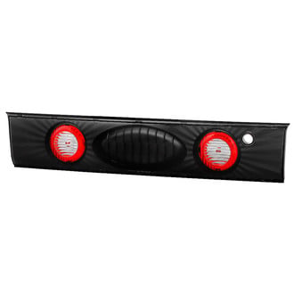 Spyder® - Driver and Passenger Side Inner Black/Red Euro Tail Light