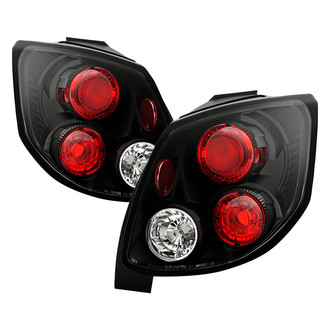 Spyder® - Driver and Passenger Side Black/Red Euro Tail Lights