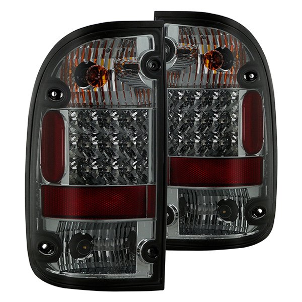 Spyder® - Chrome/Smoke LED Tail Lights, Toyota Tacoma