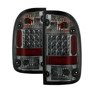 Spyder® - Driver and Passenger Side Chrome/Smoke LED Tail Lights