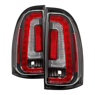 Spyder® - Driver and Passenger Side Black LED Tail Lights