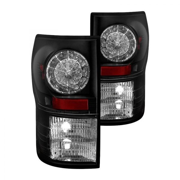 Spyder® - Black LED Tail Lights, Toyota Tundra