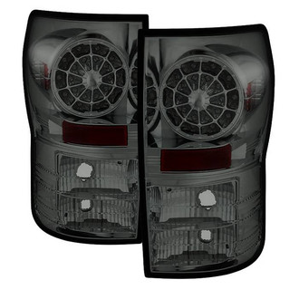 Spyder® - Driver and Passenger Side Chrome/Smoke LED Tail Lights