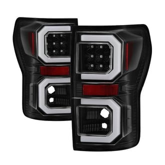Spyder® - Driver and Passenger Side Black Fiber Optic LED Tail Lights