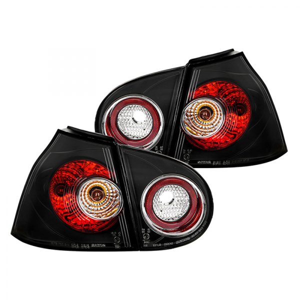 Spyder® - Black/Red Euro Tail Lights