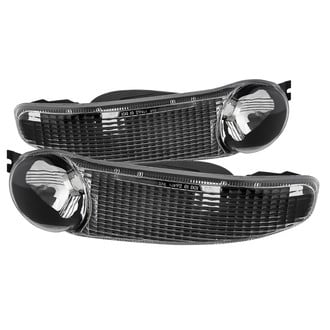 Spyder® - Black Crystal Turn Signal/Parking Lights