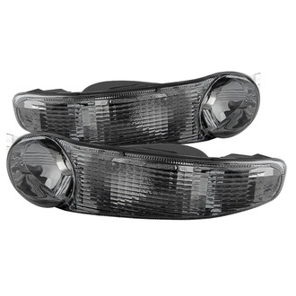 Spyder® - Chrome Smoke Crystal Turn Signal/Parking Lights