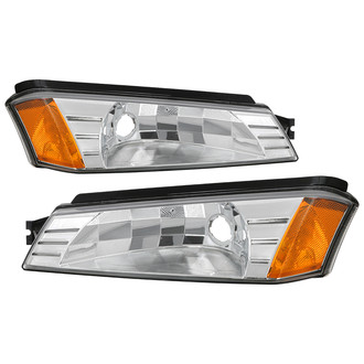 Spyder® - Chrome Factory Style Turn Signal/Parking Lights