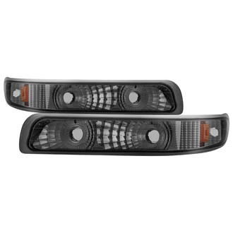 Spyder® - Chrome Smoke Crystal Turn Signal/Parking Lights