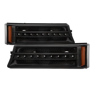 Spyder® - Black LED Turn Signal/Parking Lights