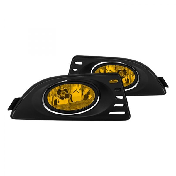 Spyder® - Yellow Factory Style Fog Lights, Acura RSX