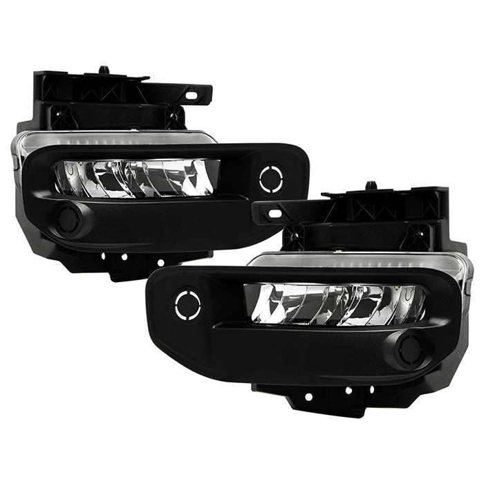 Spyder® FL-DR19-LED-C - Driver and Passenger Side Factory Style