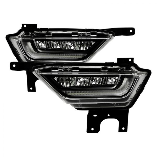 Spyder® - Driver and Passenger Side Factory Style LED Fog Lights with Switchback DRL