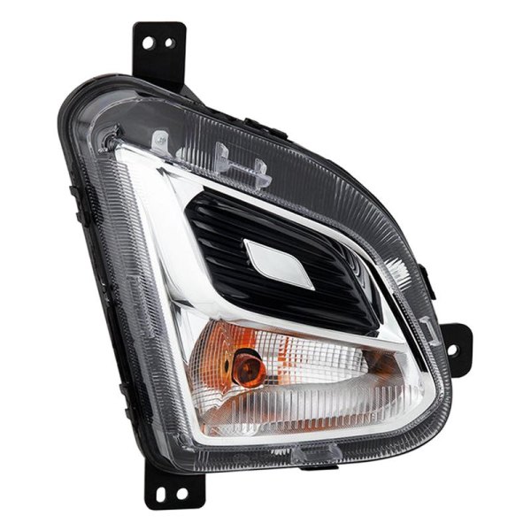 Spyder® - Passenger Side Chrome Factory Style Turn Signal/Parking Light without Fog Light, Chevy Equinox