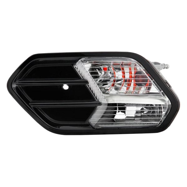 Spyder® - Driver Side Black Factory Style Turn Signal/Parking Light with Fog Light, Ford Escape
