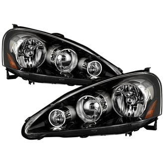 Spyder® - Driver and Passenger Side Black Factory Style Headlights