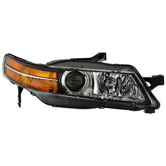 Spyder® - Passenger Side Black Factory Style Projector Headlight