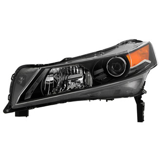 Spyder® - Driver Side Black Factory Style Projector Headlight