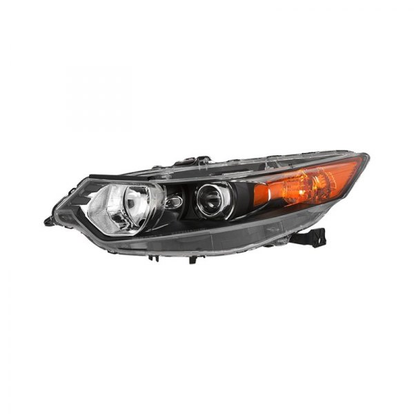 Spyder® - Driver Side Black Factory Style Headlight, Acura TSX
