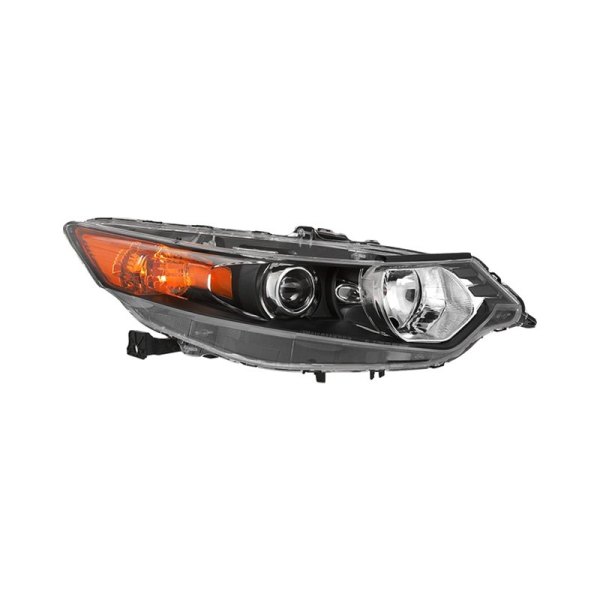Spyder® - Passenger Side Black Factory Style Headlight, Acura TSX