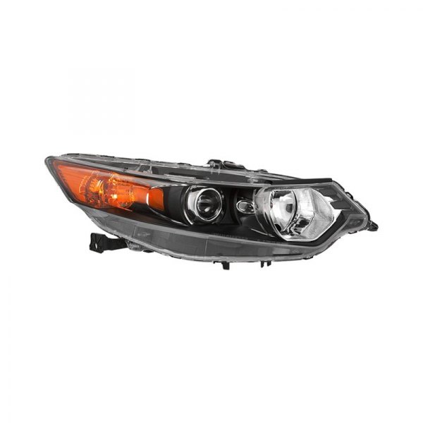 Spyder® - Passenger Side Black Factory Style Headlight, Acura TSX