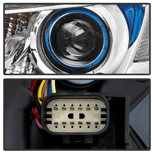 Spyder® HD-JH-BLAC14-AFS-L - Driver Side Chrome Factory Style