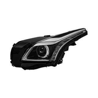 Spyder® - Driver Side Factory Style Projector Headlight with LED DRL
