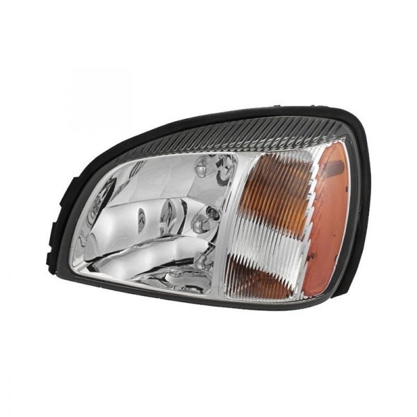 Spyder® - Driver Side Chrome Factory Style Headlight, Cadillac Deville