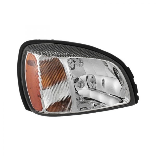 Spyder® - Passenger Side Chrome Factory Style Headlight, Cadillac Deville