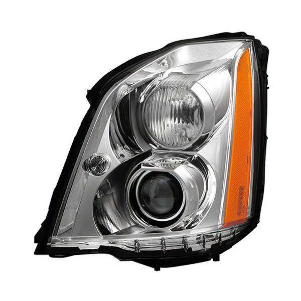 Spyder® - Chrome Factory Style Projector Headlight, Cadillac DTS
