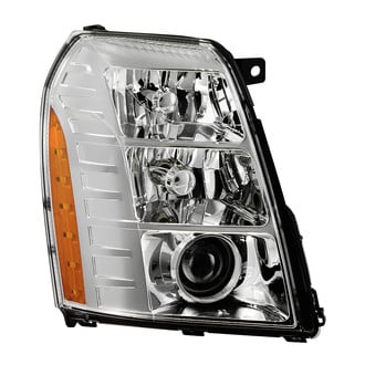 Spyder® - Passenger Side Chrome Factory Style Projector Headlight
