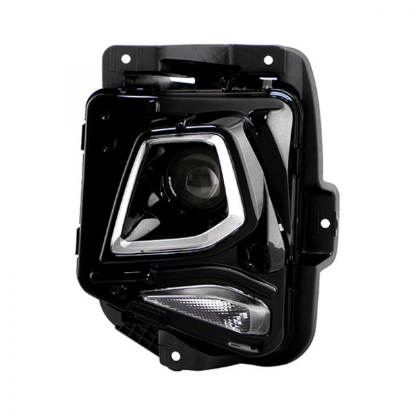 Spyder® - Driver Side Black Factory Style Projector Headlight, Chevy Blazer