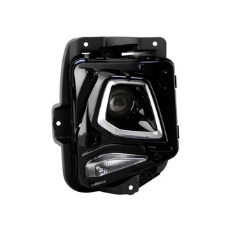 Spyder® - Passenger Side Black Factory Style Projector Headlight