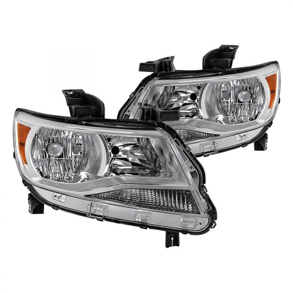 Spyder® - Chrome Factory Style Headlights, Chevy Colorado