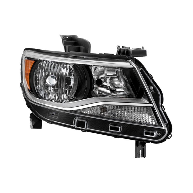 Spyder® HD-JH-CCOL15-OE-R - Passenger Side Black/Chrome Factory Style  Headlight