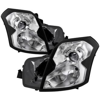Spyder® - Driver and Passenger Side Chrome Projector Headlights