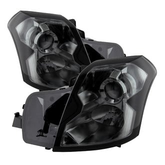 Spyder® - Driver and Passenger Side Black/Smoke Projector Headlights