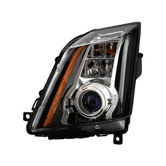 Spyder® - Driver Side Black Factory Style Projector Headlight