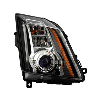 Spyder® - Passenger Side Black Factory Style Projector Headlight