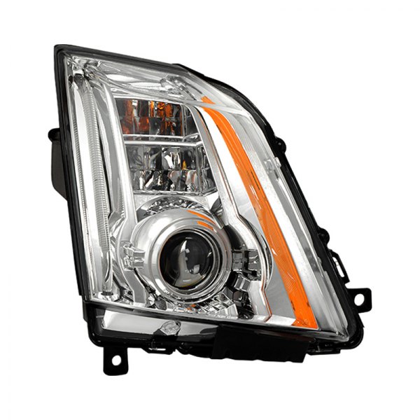 Spyder® - Passenger Side Chrome Factory Style Projector Headlight, Cadillac CTS