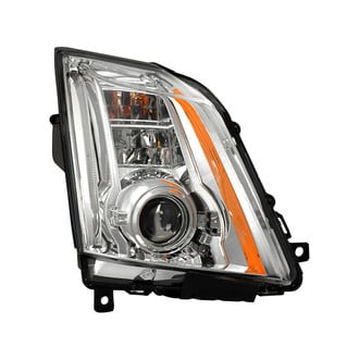 Spyder® - Passenger Side Chrome Factory Style Projector Headlight