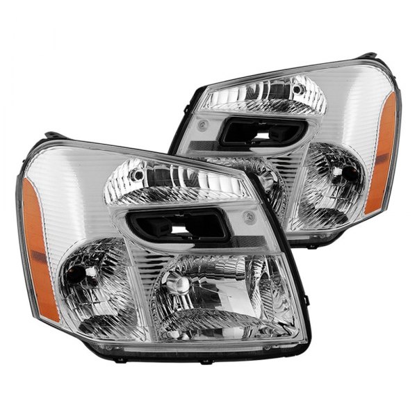 Spyder® - Chrome Factory Style Headlights, Chevy Equinox